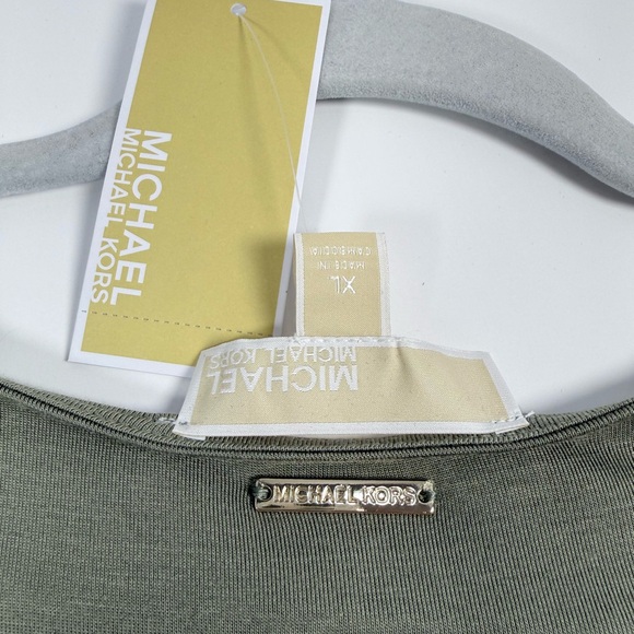 Michael Kors Sage Green Top - Picture 3 of 8